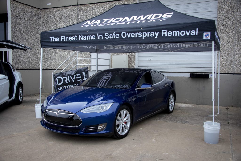 nationwide overspray dallas Trend Outside Tesla