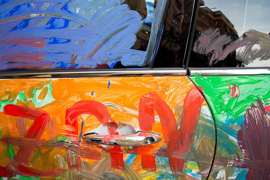 safe car overspray removal